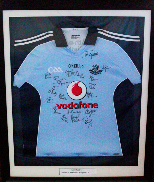 Signed Dublin Jerseys to help raise funds for Jack & Jill Foundation