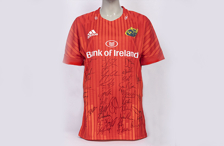 Munster Rugby signed jersey