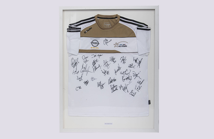 All star GAA jersey framed