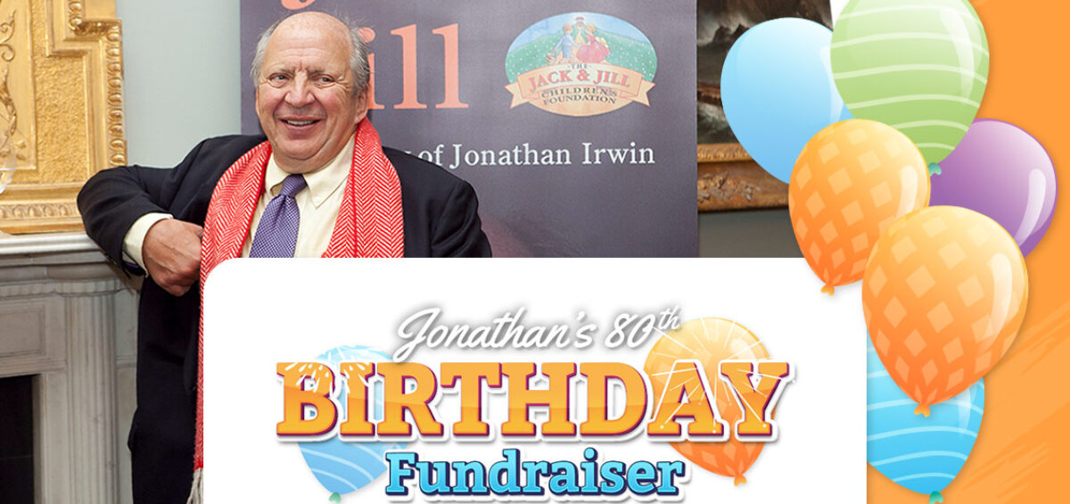 Jonathan Irwin 80th birthday fundraiser