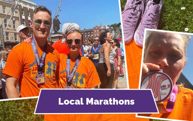 Local Marathons to fundraise for Jack and Jill