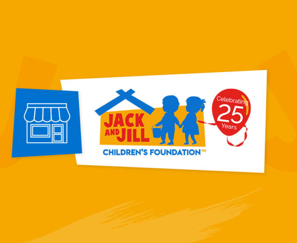 Jack and Jill post with logo