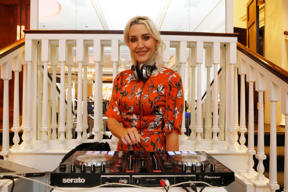 MO Kelly DJ at Shelbourne Lunch event