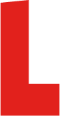 Up the hill banner letter l