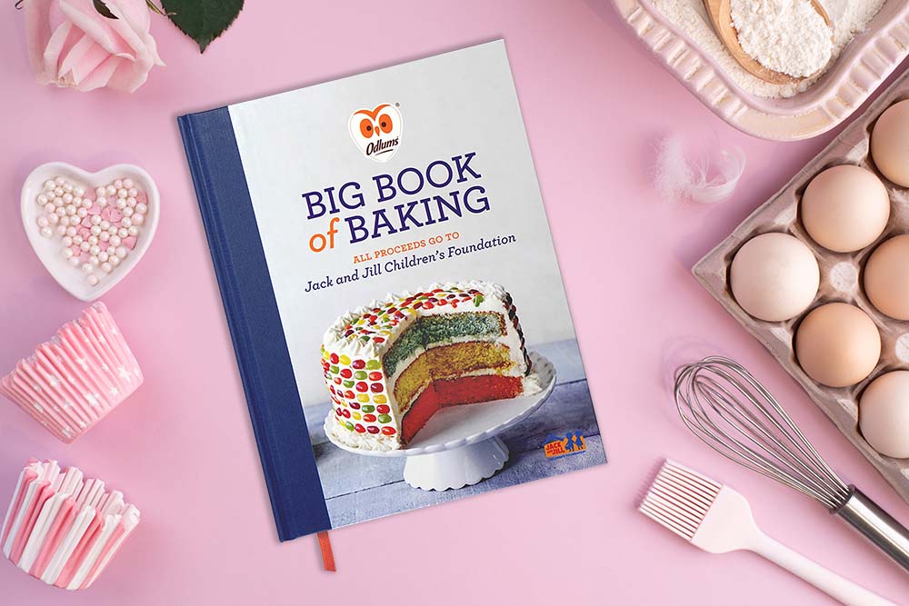 Odlums Big Book of Baking Mock Up