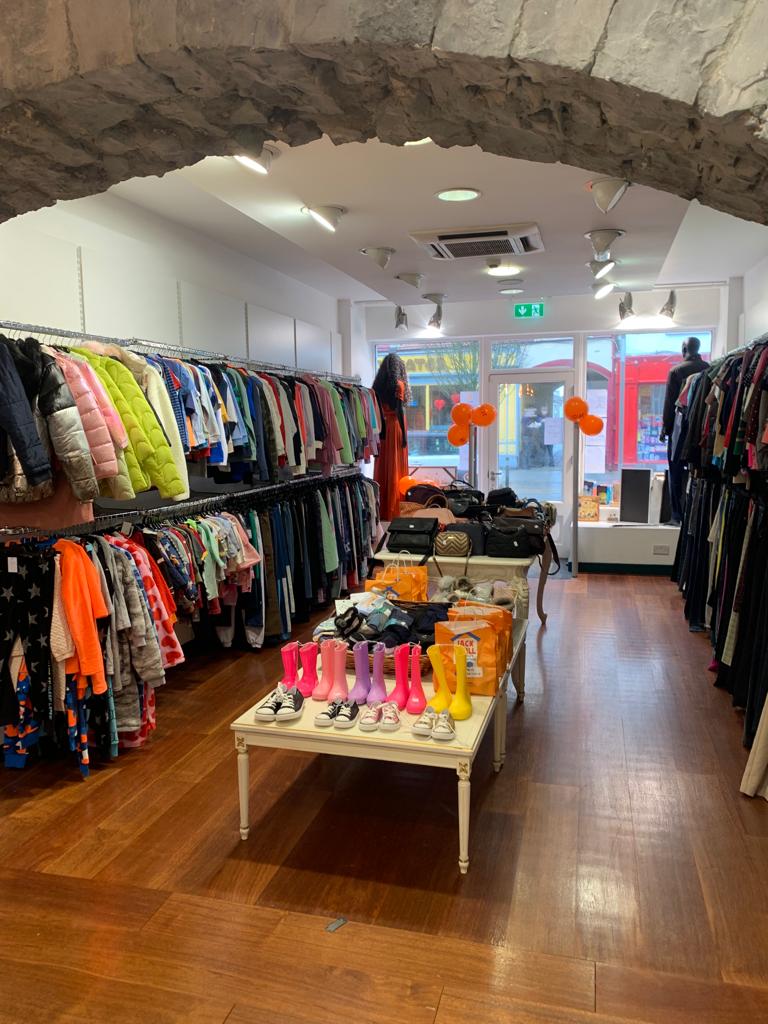 jack and jill charity boutique castlebar interior