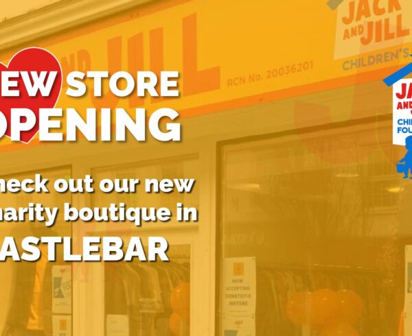Jack and Jill Charity Boutique Store Opening graphic