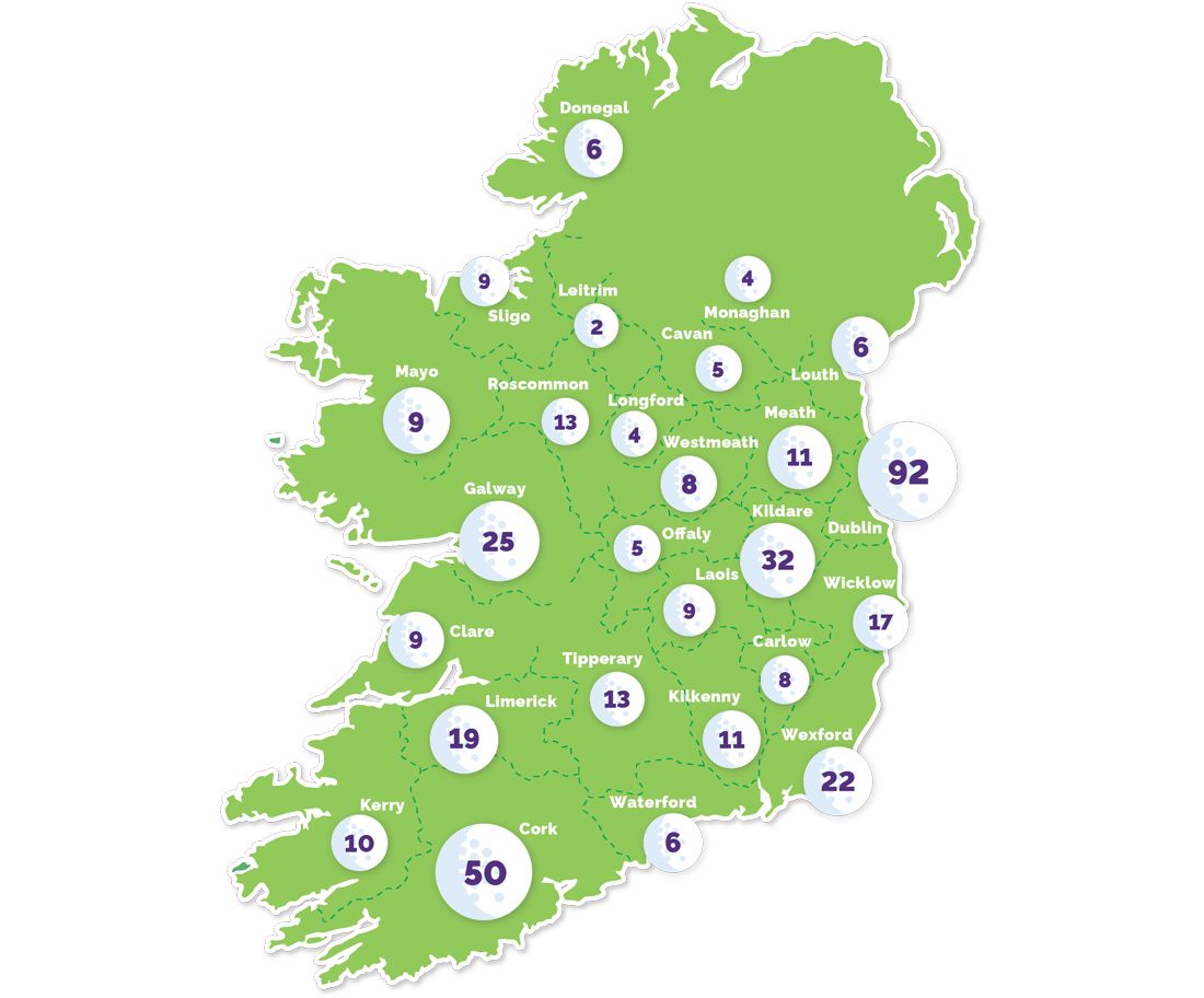 Number of Jack and Jill Children nationwide