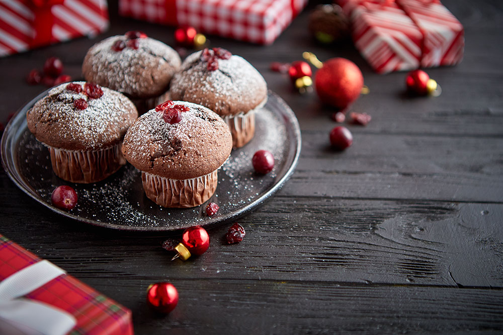 Christmas muffins