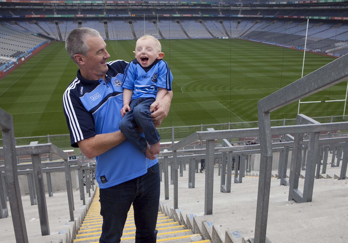 John with his son Tom who is a Jack and Jill graduate