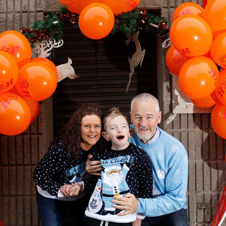 John O'Leary with wife Catherine and Son Tom
