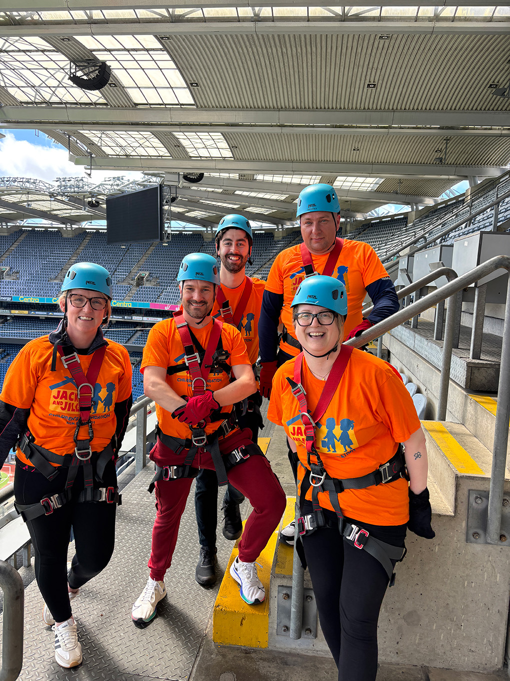 Jack and Jill Abseil participant 2026