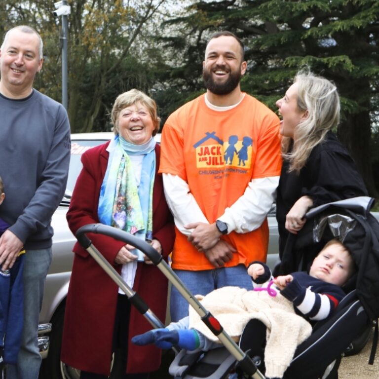 Jamison Gibson-Park with Jack and Jill Family