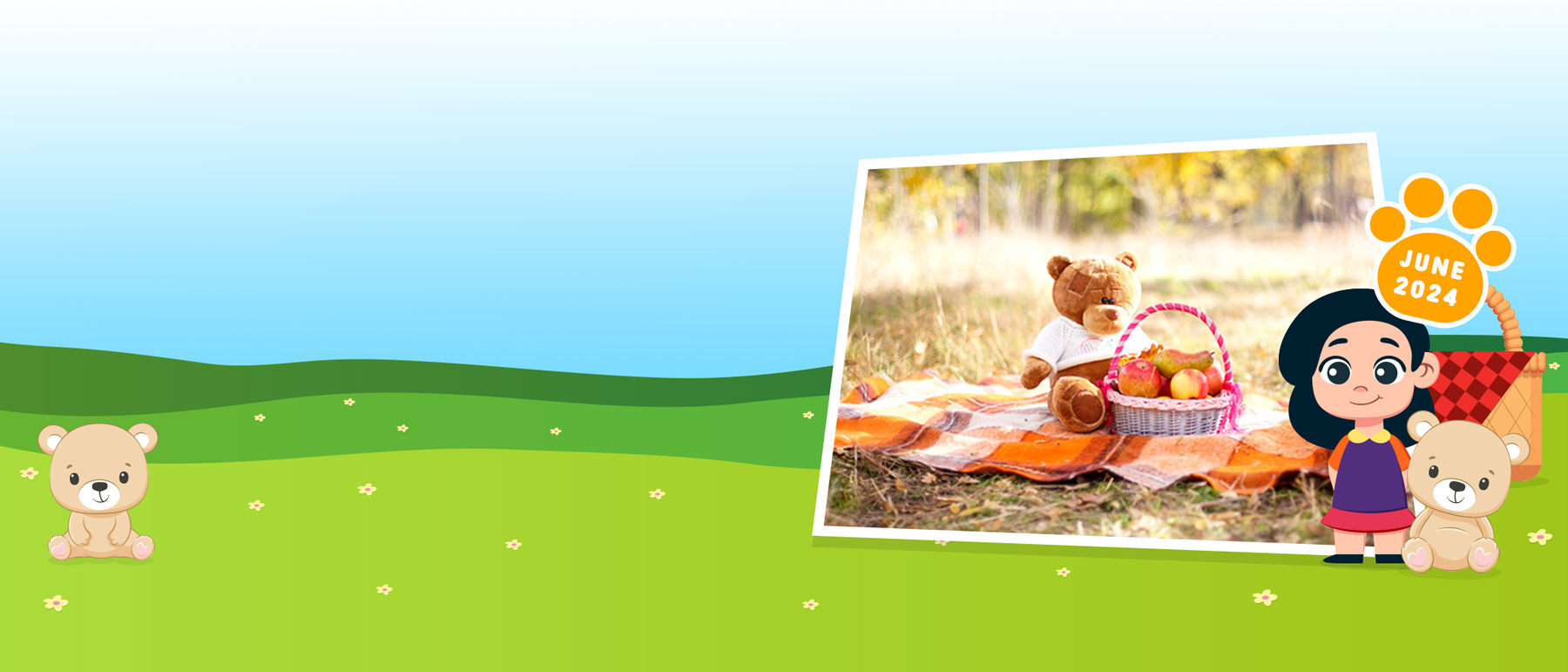 Teddy Bear Picnic banner 2024