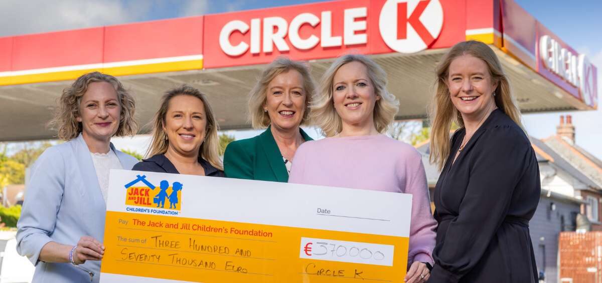 Circle K cheque presentation