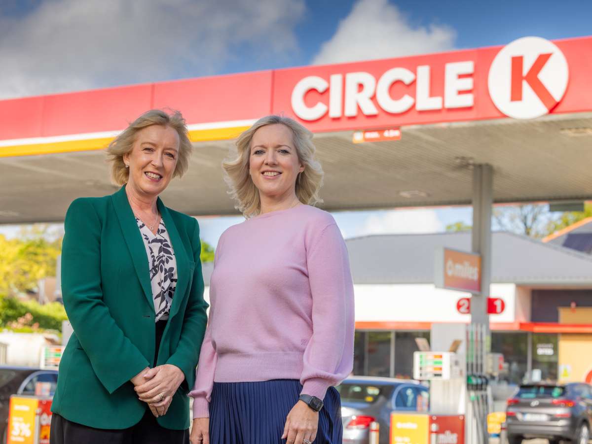 Jack and Jill CEO Deirdre Walsh with Ciara Foxton, Managing Director at Circle K Ireland