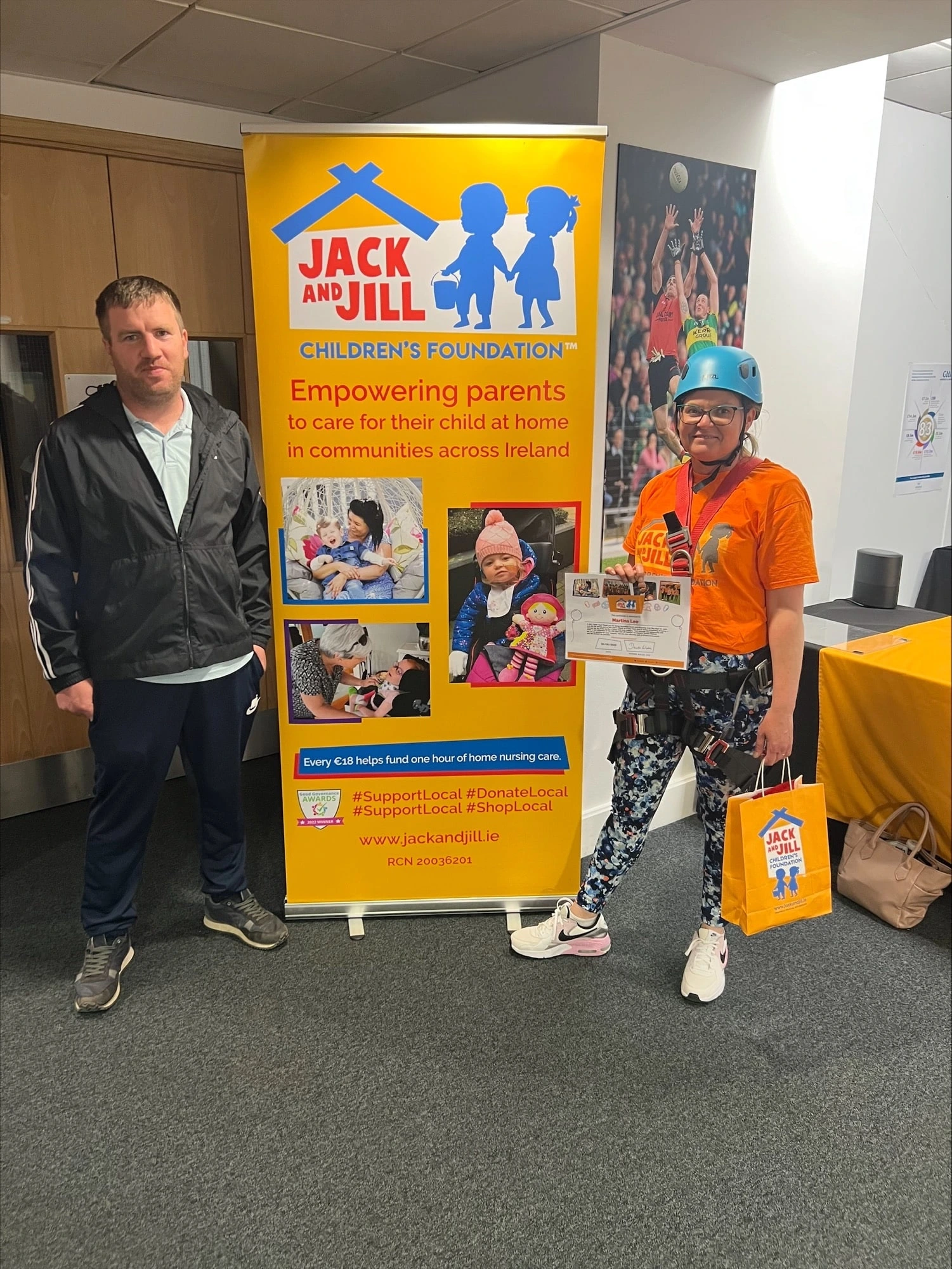 Jack and Jill Abseil participant and supporter 2025