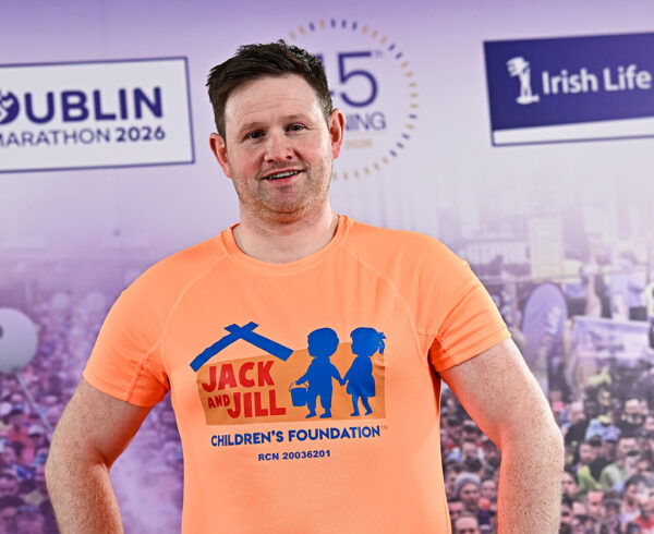 Jack and Jill Dad Barry McArdle Raises Almost €19,000 for Families Like His – Over Three Months Before the Irish Life Dublin Marathon
