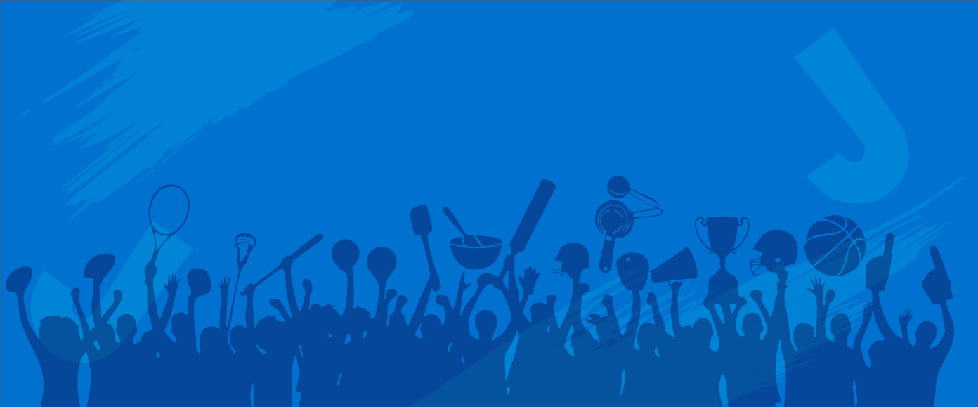 People background Blue