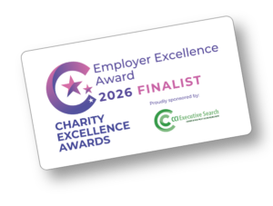 Jack and Jill named 2026 Finalist for the Employer Excellence Award at the Charity Excellence Awards, proudly sponsored by CCI Executive Search.