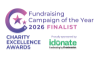 Jack and Jill named 2026 Finalist for Fundraising Campaign of the Year at the Charity Excellence Awards, proudly sponsored by iDonate.