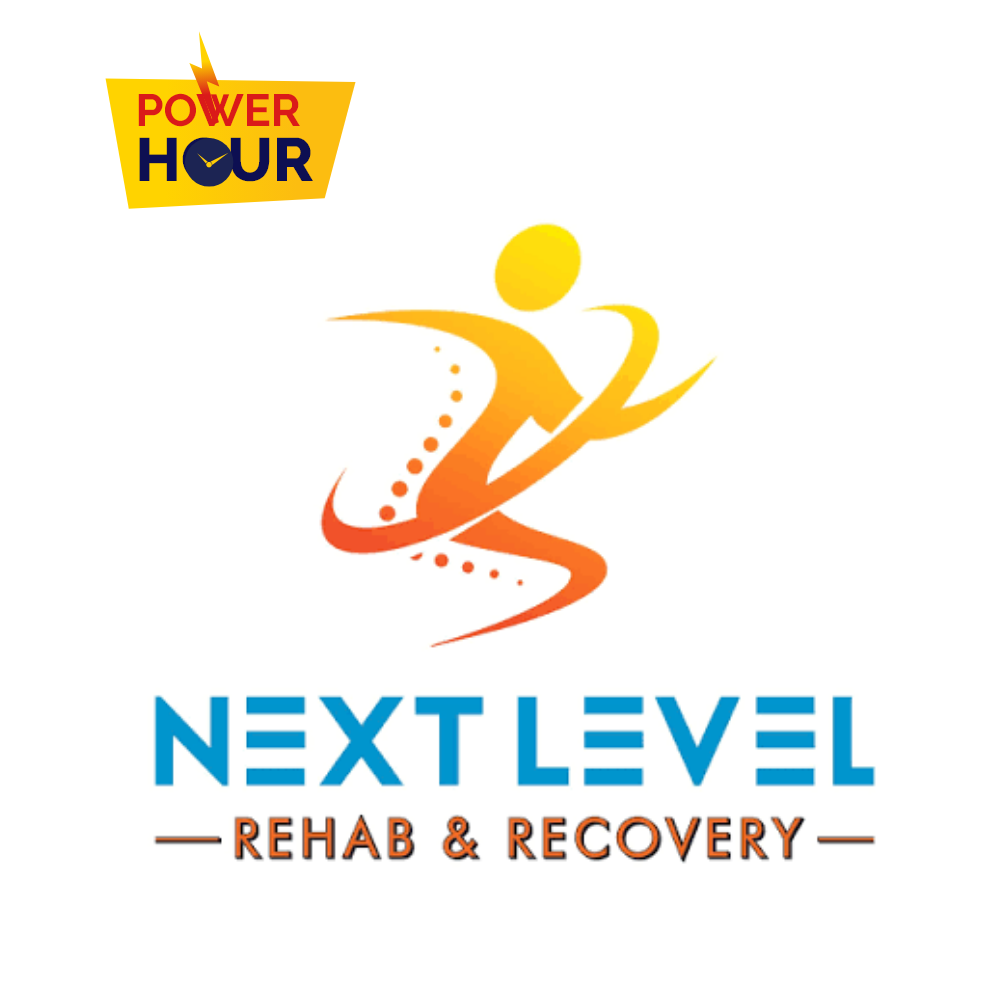 Power Hour Next Level Rehab Recovery Next Level Rehab and Recovery logo